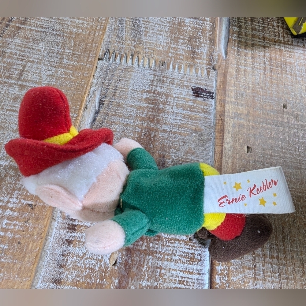 Vintage Elf Doll Plush Ernie Keebler 5" Promotional Doll Mini Nabisco Cookies - Picture 3 of 3